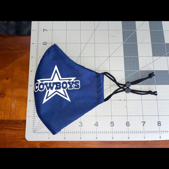 Dallas Cowboys face mask - Picture 4 of 5
